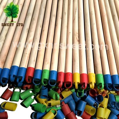 China Long Handled Wooden Dustpan Fumigated Broom Brush Wooden Handle Making Machine for sale