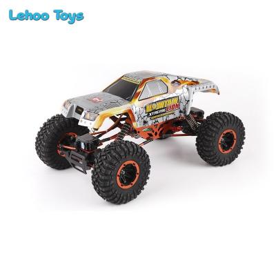 China New 1:10 Scale 4WD Hot Waterproof Electric Rock RC Hobby Toys 2.4G Car Crawler Truck Blimbing Front & Rear Steering Function for sale