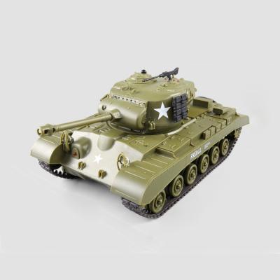 China RC Hobby Henglong 3841-02 mini RC remote control toys United States M26 Pershing tank 1/30 infrared battle for sale for sale