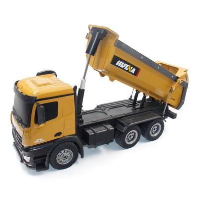 China RC Hobby RC Factory Building Toy 10CH 1/14 Combine RC Huina 1573 Super Dump Truck for sale