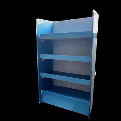 China Supermarket Cardboard Shipper Rack Display Rack Single Sided Customized Single Paper Heavy Duty OEM ODM for sale