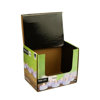 China Recyclable Custom Cardboard Printed Corrugated Retail Toy Counter Display Paper Box for sale