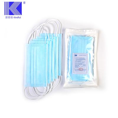 China Factory Manufacture Adult Mask 3Ply Medical Surgical Disposable Face Mask for sale