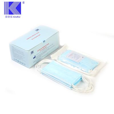 China Factory Outlet Adult Nonwoven Disposable Medical Surgical 3ply Face Mask For Medical Workers for sale