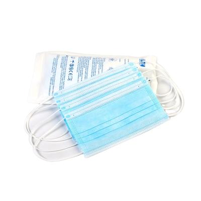 China Adult Surgical Medical Procedure 3 Ply Face Mask Disposable Medical Mask Disposable Surgical Mask for sale