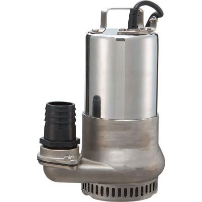 China Developing World Water Solutions 1/3HP 0.25KW 1/2HP 0.4KW Stainless Steel Portable Sewage Sump Pump for sale