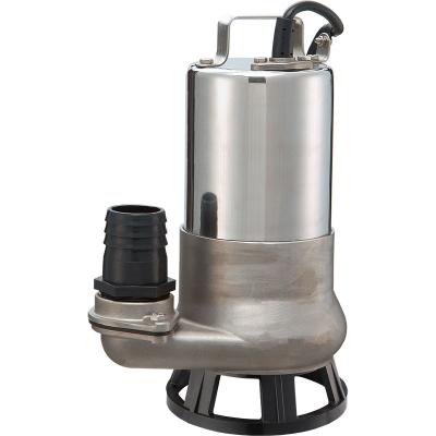 China Developing World Water Solutions 1/3HP 0.25KW 1/2HP 0.4KW Sewage Stainless Steel Portable Sump Pump for sale