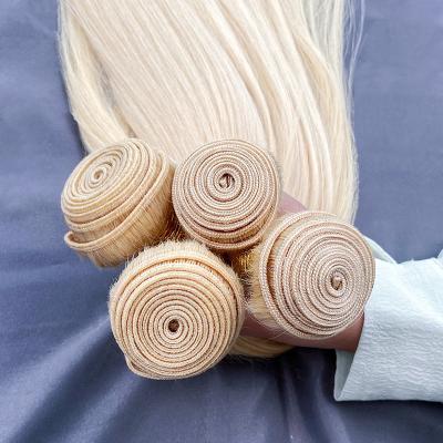 China 100% Virgin Hair Cuticle Aligned Raw Virgin Hair Deep Wave 613 Straight Hair Extension Bundles With HD Headband for sale