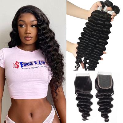 China 100% Cuticle Aligned Hair Extension Cheap Brazilian Raw Virgin Hair Bundle Free Samples 12a Grade Virgin Hair With Closure for sale