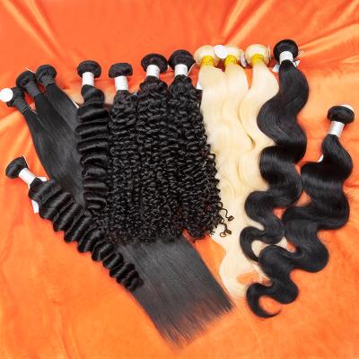 China Unprocessed 100% Raw Unprocessed Brazilian Virgin Hair Bundles Natura Brazil Brazilian Hair Bundles Cuticle Aligned Hair Extensions Manufacturer for sale