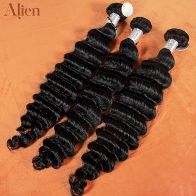 China Wholesale Raw Brazilian Virgin Hair 100% Cuticle Aligned Deep Wave Hair Extensions Bundles Hair Bundle Vendors for sale