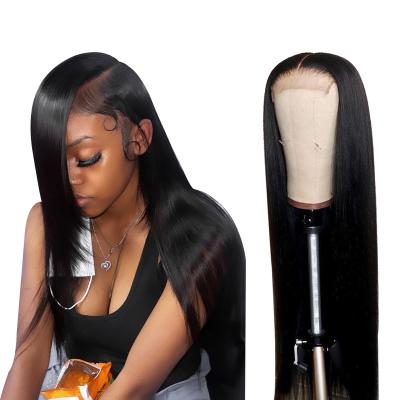 China Brazilian Straight Hair Extension Full HD 100% Virgin Hair Wave Lace Wig With Closure Supplier Wholesale Lace Front Wigs for sale