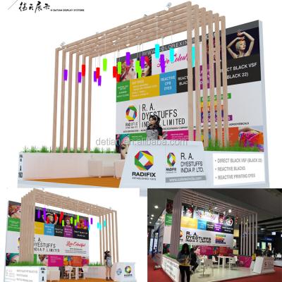 China Detian Light Weight Display Offer Design Booth And Exhibition Expo Construction for sale