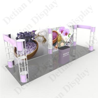 China Lightweight Lightweight Straight Building 3*6 Upright Exhibition Pop Up Wall Display Trade Show Easy Pop Up Rack for sale