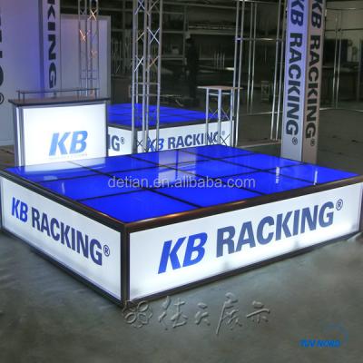 China Use for all kinds of China Detian Outdoor Floor Stage Trade Show Glass Concert Stage for sale