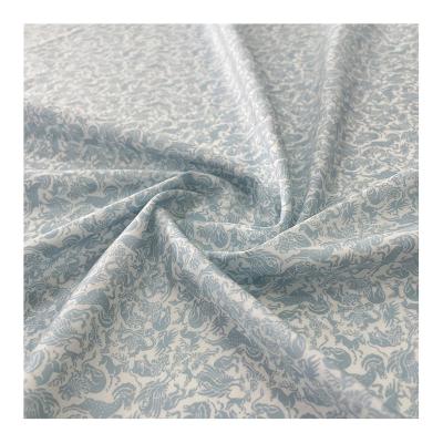 China High quality custom made 100% anti-static floral print cotton fabric for clothes for sale