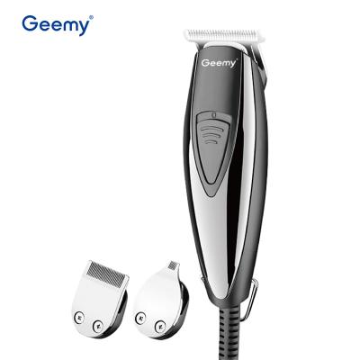 China GM6149 Professional Rechargeable Car Hairdresser Electric Hair Cutting Machine GEEMY Hangable High Power Manual Clipper for sale