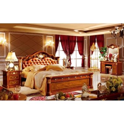 China Hot Selling European Bedroom Bed Room Bedside Table Style Furniture Set Suite Furniture for sale