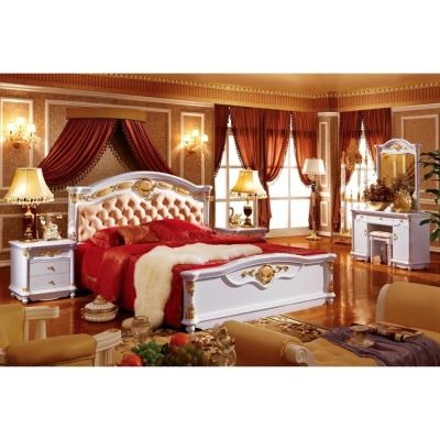 China EU Factory Offer White Polish Paint Bedroom Furniture Set 3003# for sale