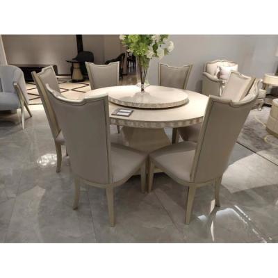 China China factory direct sale fashion design dinner table European classic modern simple dining table set dining room set for sale