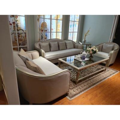 China Factory Wholesale Exquisite Sofa Set Furniture Modern European Style Living Room Sofa for sale