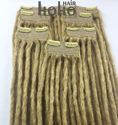 China Dreads High Quality Hair 18 Inch Blonde Clip In Dreadlocks Crochet Hair for sale