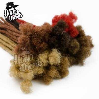 China Afro Kinky Curly Dreadlocks Human Hair For Dreadlocks Bundles Wholesale 100% Hair Dreadlocks Extension for sale