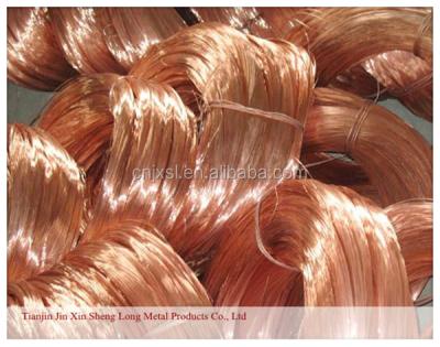 China Widely used electric wire at domestic and foreign low price high quality Q195/Q235 electroplating copper wire for sale