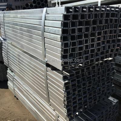 China Structure Pipe Galvanized Steel Square Pipe / Tube For Latest Irrigation Equipment for sale