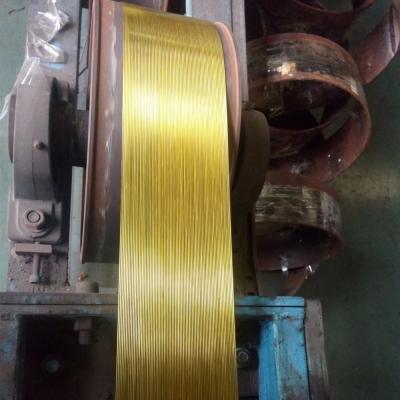 China Make Clip Glue Customized Yellow Hot Dipped Galvanized Staple Wire Strip For Staples for sale