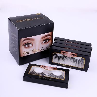 China 2022 Hot Makeup Handcrafted Mockups 3d Mink Lashes Soft Custom Made Soft False Eyelashes Fake Eyelashes for sale