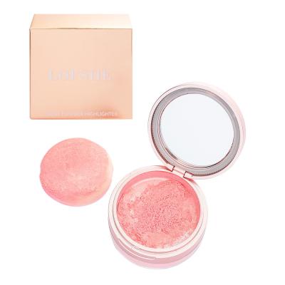 China Waterproof Soft High Quality Luxury Round 6 Colors Face Oil-control Loose Powder for sale