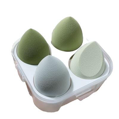 China Makeup Set Cosmetics 4 Colors Foundation Skin Friendly Fast Makeup Application Softer Makeup Sponge Tool for sale