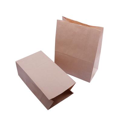 China Eco Friendly Custom Paper Bags Bakery Wrapping Paper Biodegradable Takeaway Bread Packaging Custom Paper Bags For Food for sale