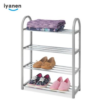 China Storage Iyanen Home Shoe Rack Shelf Shoe Cabinet Shelves Stands Home Shoe Storage Organizer for sale