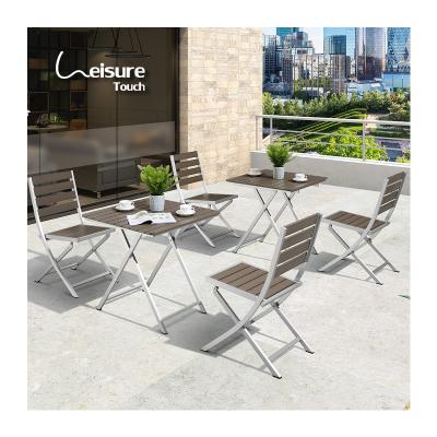 China Competitive Price Industrial Outdoor Picnic Used Folding Patio Table Chairs Garden Furniture for sale