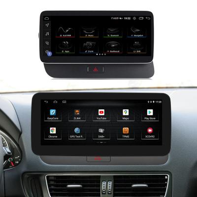 China GPS 10.25 Inch Touch Screen Stereo Android Car Radio DVD Multimedia Player Carplay For Audi Q5 for sale