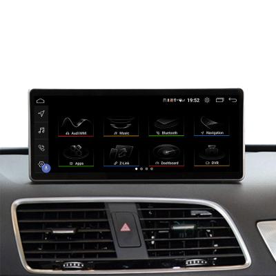 China GPS 10.25 inch carplay stereo android car radio dvd multimedia player for audi Q3 for sale