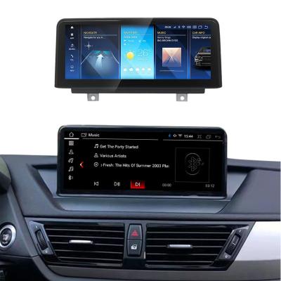 China GPS 10.25 inch carplay stereo android car radio dvd multimedia player for BMW x1 for sale