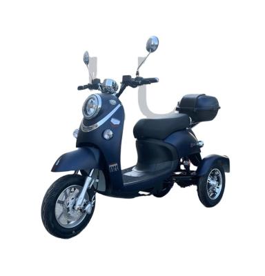 China Hot Selling Best Quality 60v Cargo 3 Wheel Electric Tricycle Adult Motorcycle Scooter D4 for sale