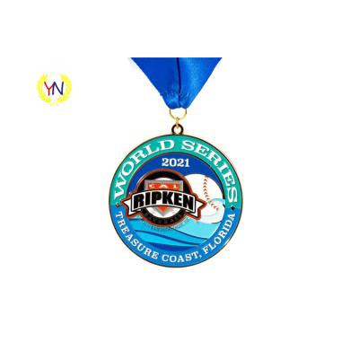 China Custom Europe Premium Sport Medal Personalized Competition Running Commemorative Color Cheap Award Sports Medals for sale