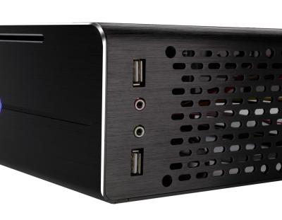 中国 2 の美しい HTPC のホーム シアター コンピュータ箱* WIFI、2 * COM 販売のため