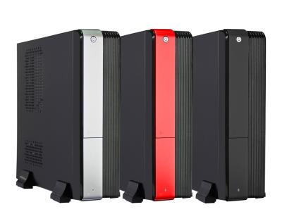 China Noiseless Micro ATX Case , Horizontal / Vertical Slim Computer Case for sale