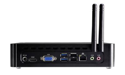 China HD Graphics 2500 1.8GHz Barebone Mini PC , USB WIFI Multimedia ITX HTPC Gaming Case for sale