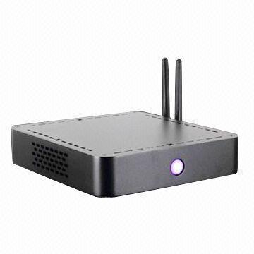 China 1.65GHz 1066MHz Barebone Mini PC 2 WIFI Holes With AMD-T56N Processor for sale