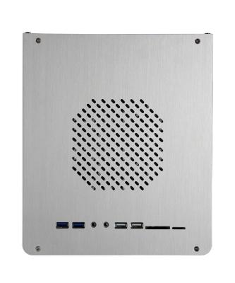 China High Speed Data Transmission Mini ITX Micro ATX Case Silver Aluminum for sale