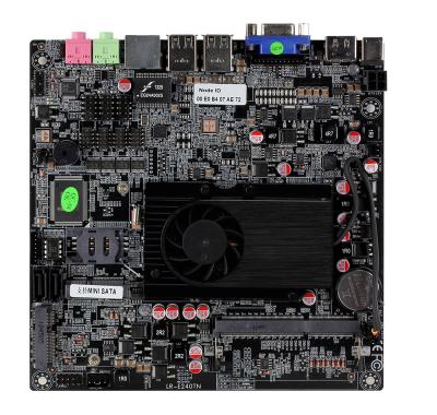 中国 単心プロセッサ卓上のための小型 ITX Mainboard AMD E240 1.5GHz 8GB DDR3 VGA HDMI USB2.0 販売のため