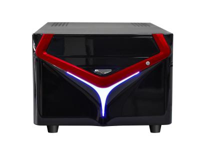 China Delicate ABS SGCC Mini Tower Computer Cases With Standard PC Micro PSU for sale