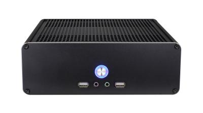 China Light Silent Aluminum Computer Cases Mini-Itx Dust Free Horizontal for sale