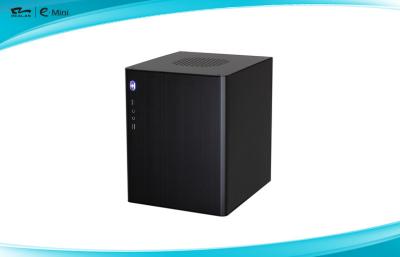 China Black Mini Tower Computer Cases Audio Ports with heat dissipation for sale